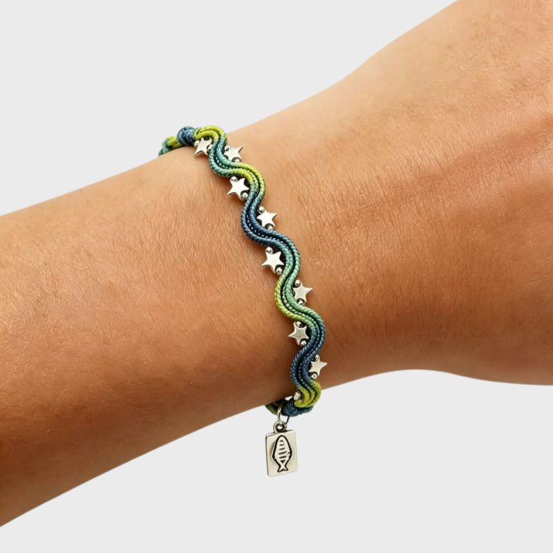 Tiny Fish Star Weave Bracelet