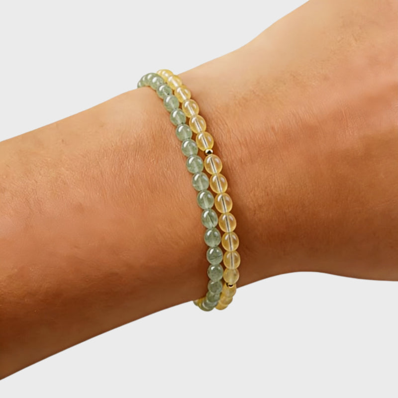 Hope Rise Natural Crystal Bracelet