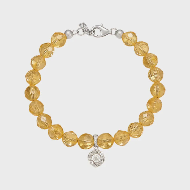 Scandinavian Natural Crystal Bracelet