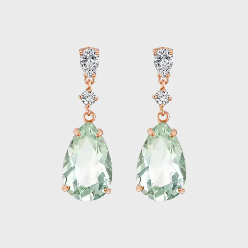 Natural Crystal Eirene Prosper Earrings