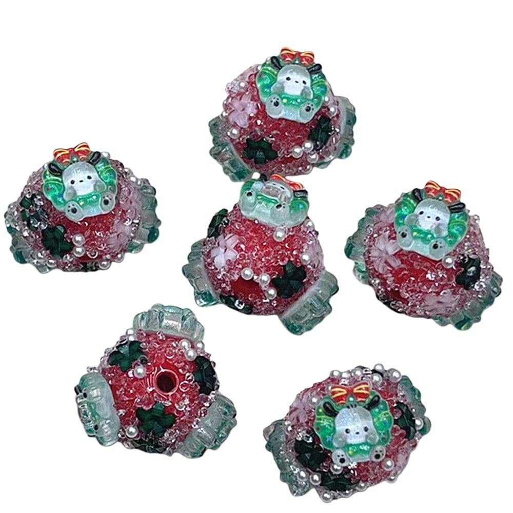 30pcs Christmas Sanrio Penbeads