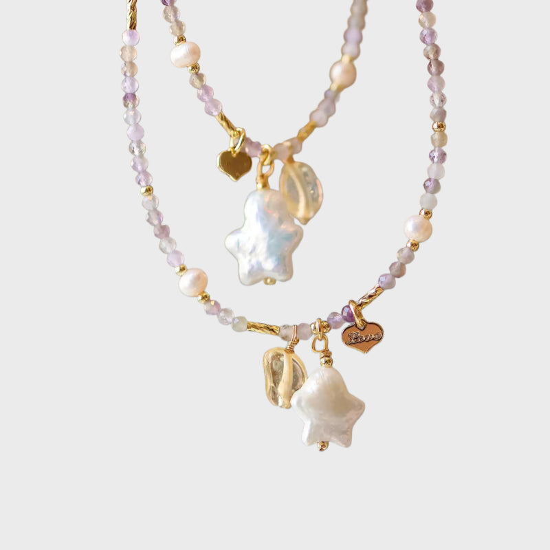 Amethyst Citrine Star Pearl – Align Wealth & Intuition