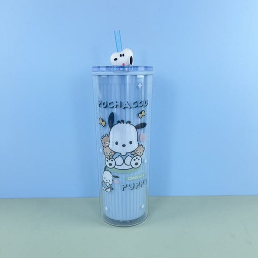 Double Layers Plastic Cups