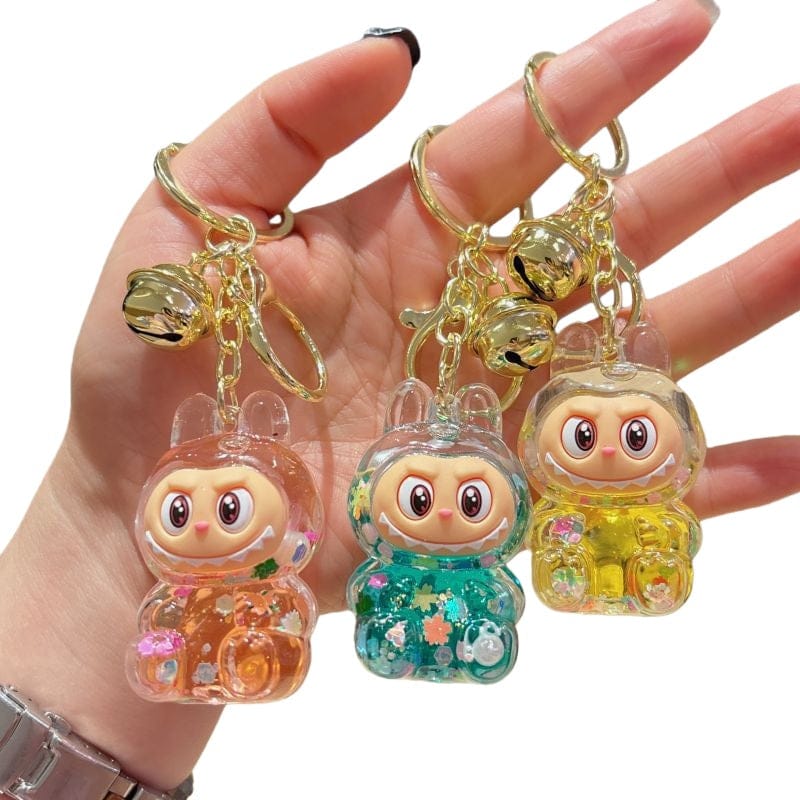 Labubu Liquid Keychain