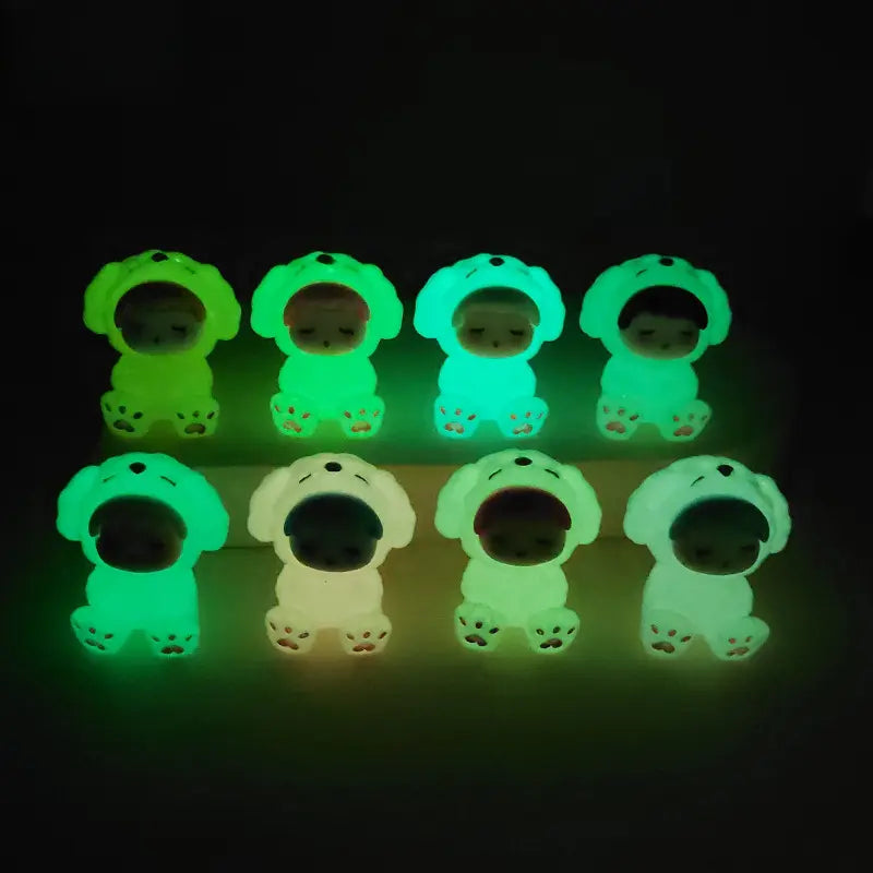 16 pcs/set Gummy bears(luminous)