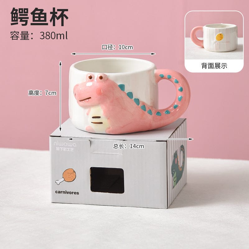 Dinosaur Ceramic Cups