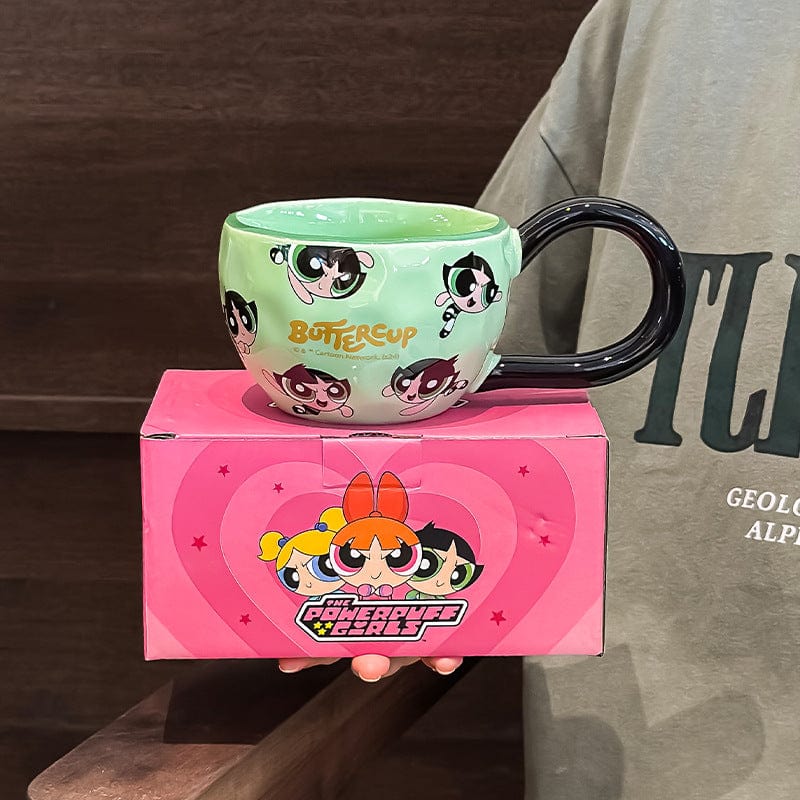 Power Puff Girl Ceramic Cups