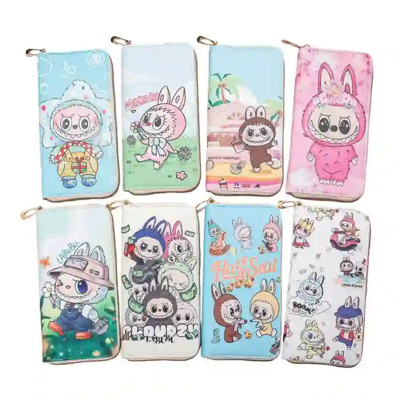 Labubu Stitch Big Wallet Moufusand