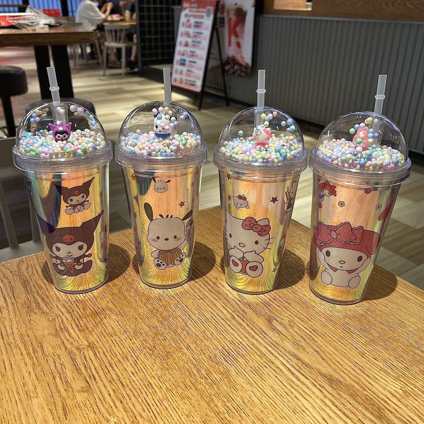 Beautiful Plastic Cups