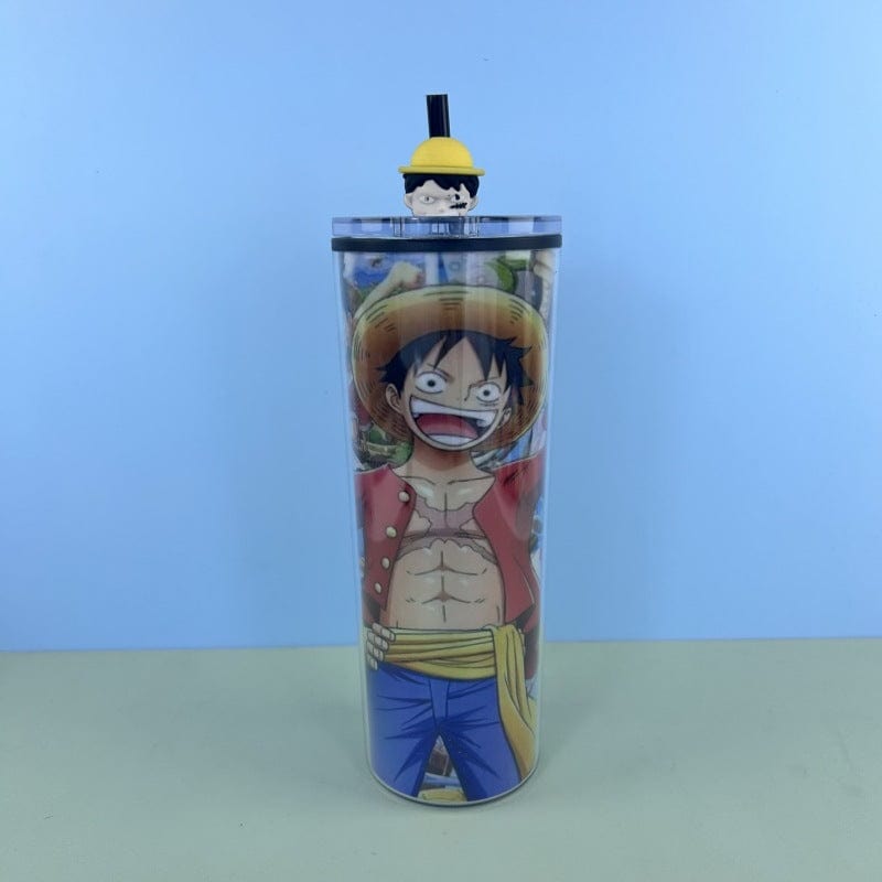 Double Layers Plastic Cups