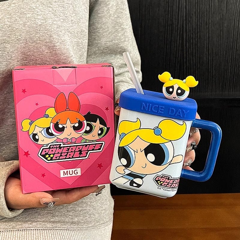 Power Puff Girl Ceramic Cups