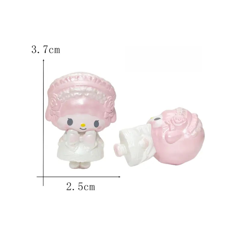 7 pcs/set Weeding dress Sanrio