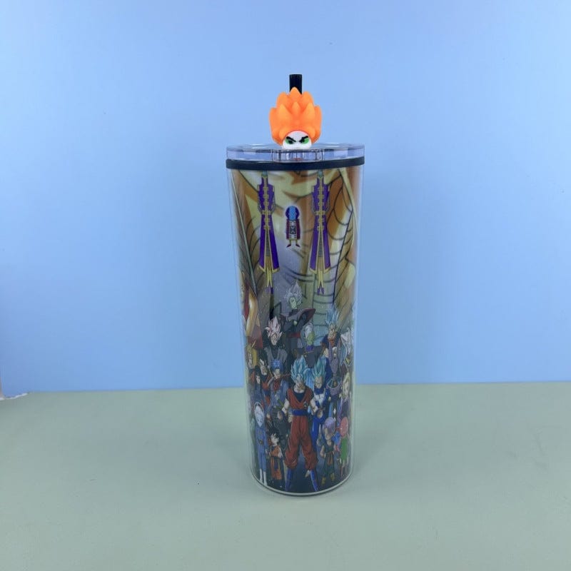 Double Layers Plastic Cups