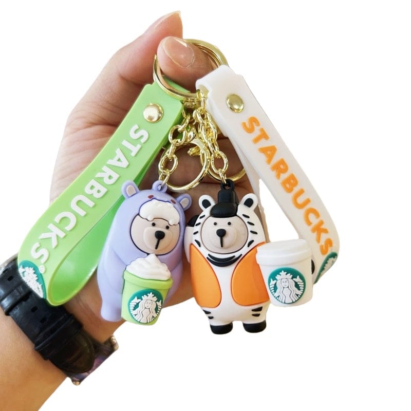 Bear STARBUCKS Keychain