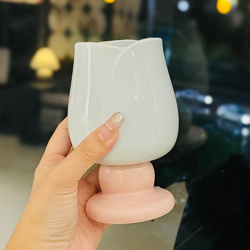 Flower Ceramic Cups