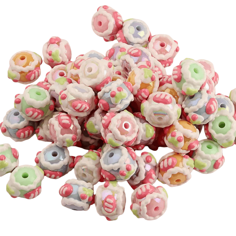 10pcs Drawn Penbeads