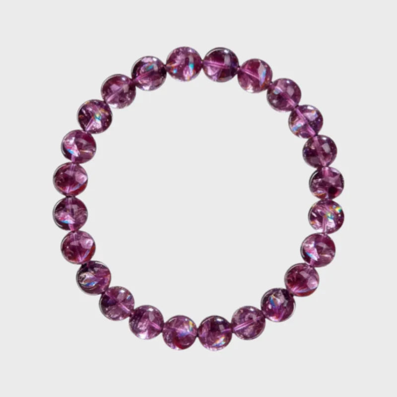 Rainbow Angel Natural Crystal Bracelet