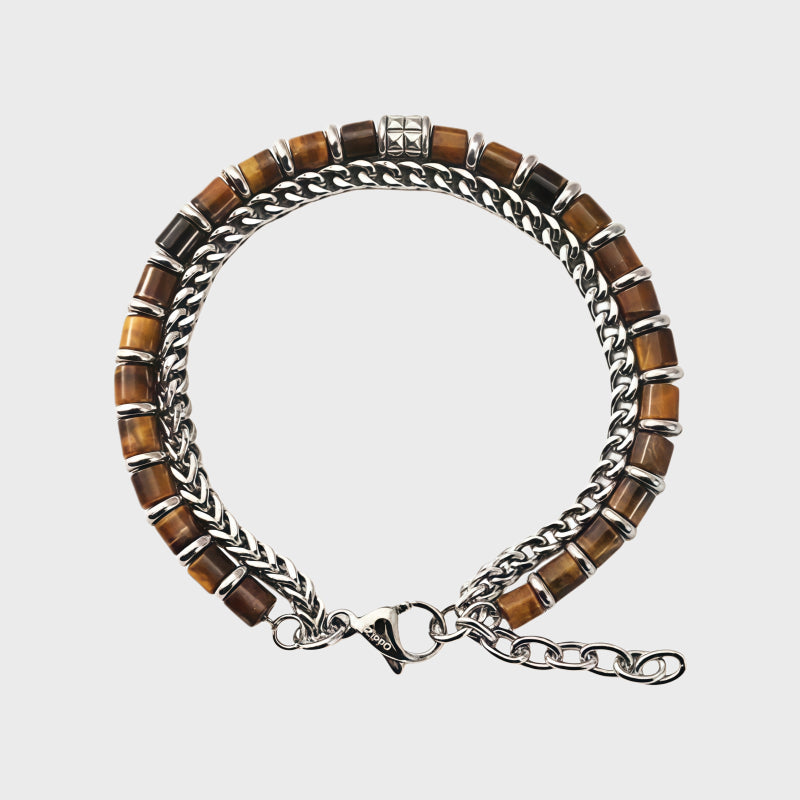 Sand Dune Natural Tiger Eye Prosperity Bracelet