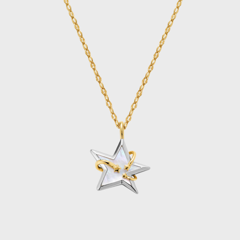 Polaris Mother-of-Pearl Necklace