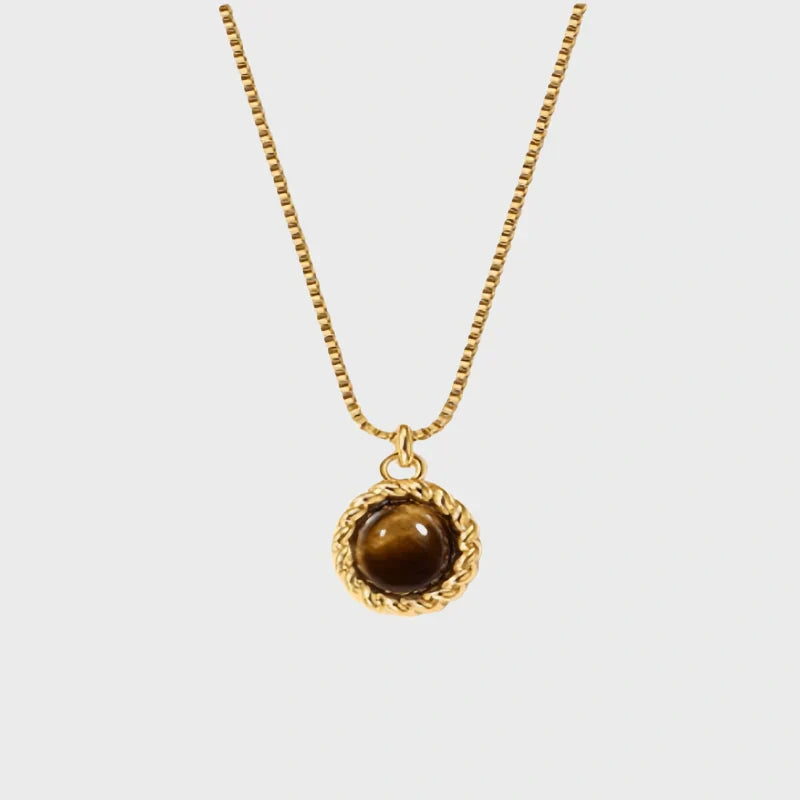 Tiger Eye Necklace: A Badge of Courage Around Your Neck, Holding Timeless Luck
