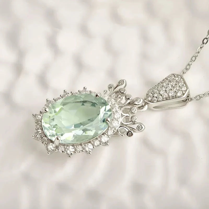 Green Crystal Necklace