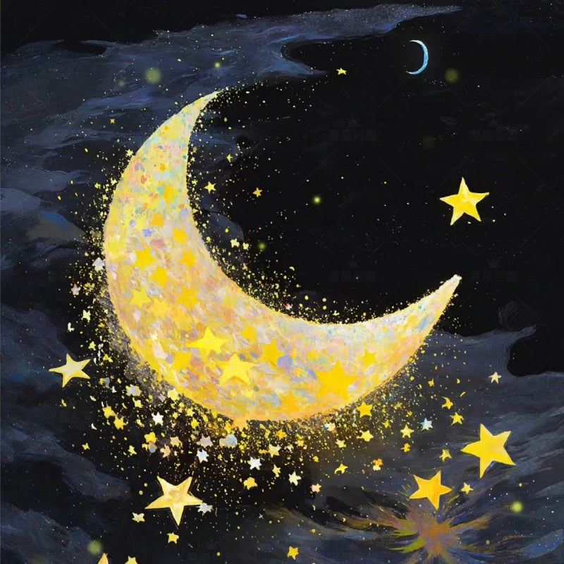 Moon & Star Necklace: Romance Around Your Neck
