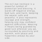 All-Seeing Evil Eye Necklace