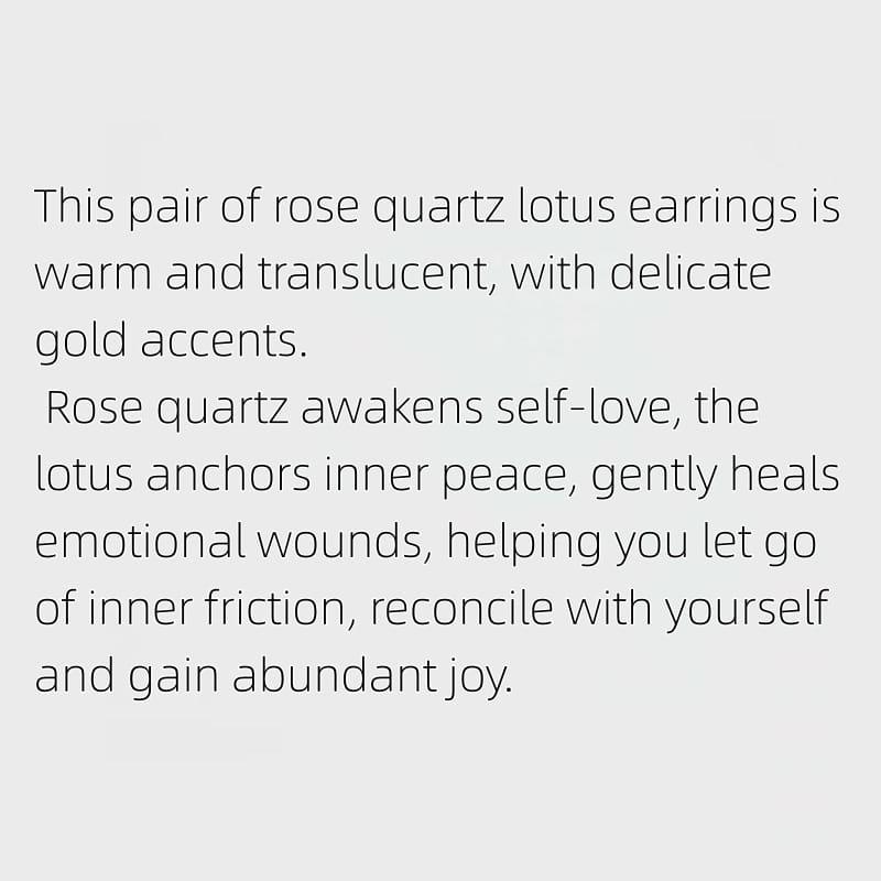 Clementia Agape Natural Crystal Earrings
