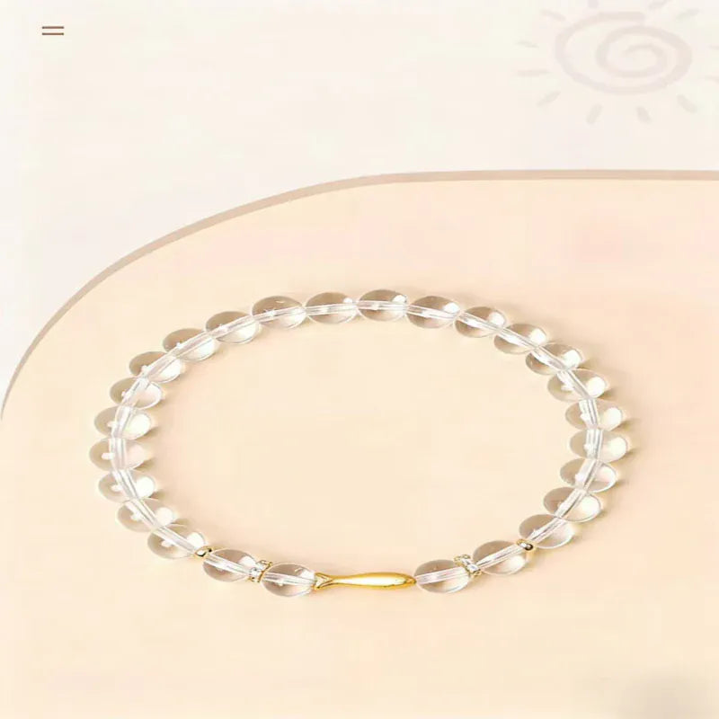 Best Luck Natural Crystal Bracelet