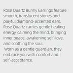 Bunny Solace Natural Crystal Earrings