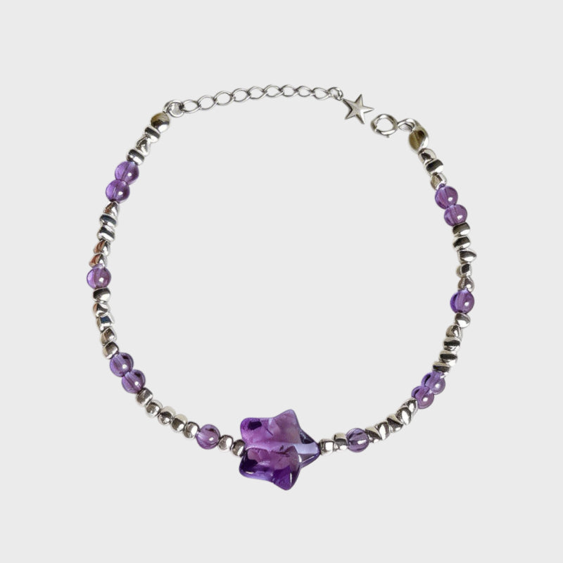 Star Power Amethyst Bracelet