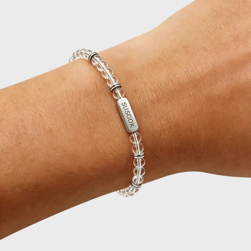 Timeless Pure Natural Crystal Bracelet