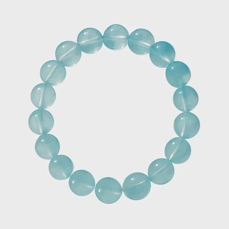 Peace Protection Natural Aquamarine Bracelet