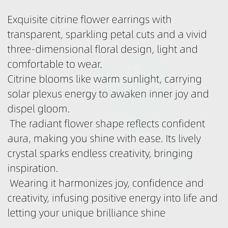 Aurelia Spark Natural Crystal Earrings