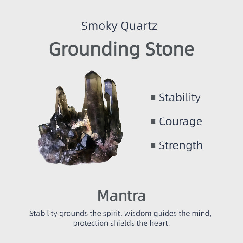 Triple Luck Natural Crystal Bracelet