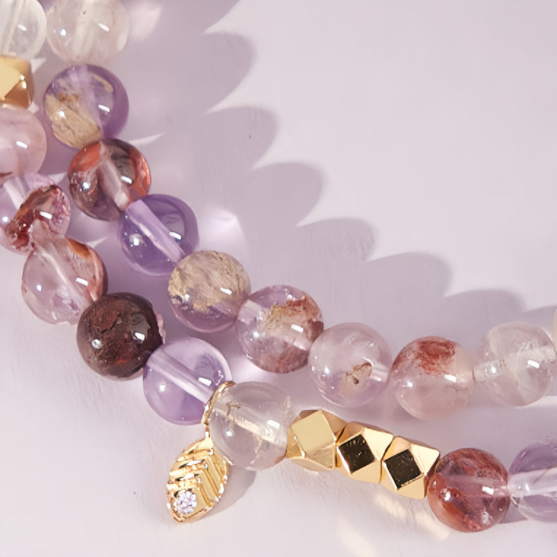 Natural Amethyst Dreamy Butterfly Bracelet