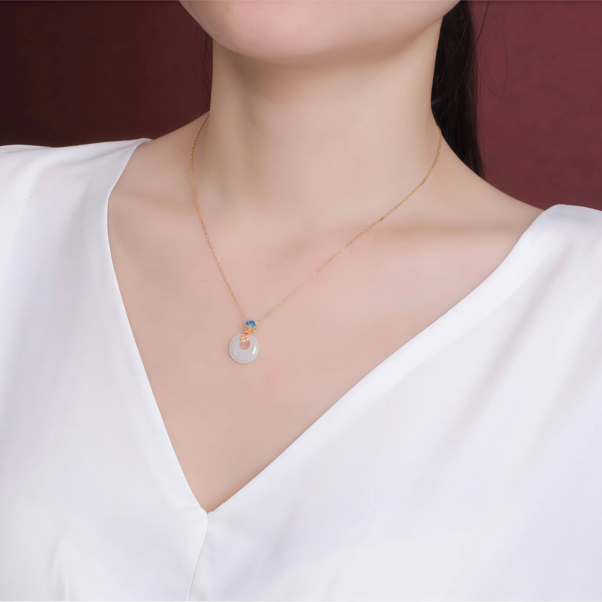 Collier à ajustement facile en quartz clair - Pureté intérieure et expression claire