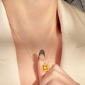 Collier Cristal Naturel Douce Maison