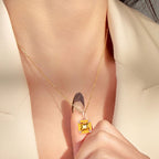 Collier Cristal Naturel Douce Maison