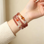 Constellation Natural Crystal Bracelet, Best Personal Gift to Friends