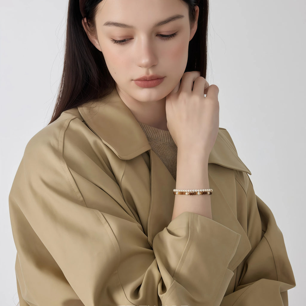 Collier en cristal naturel couronne vintage