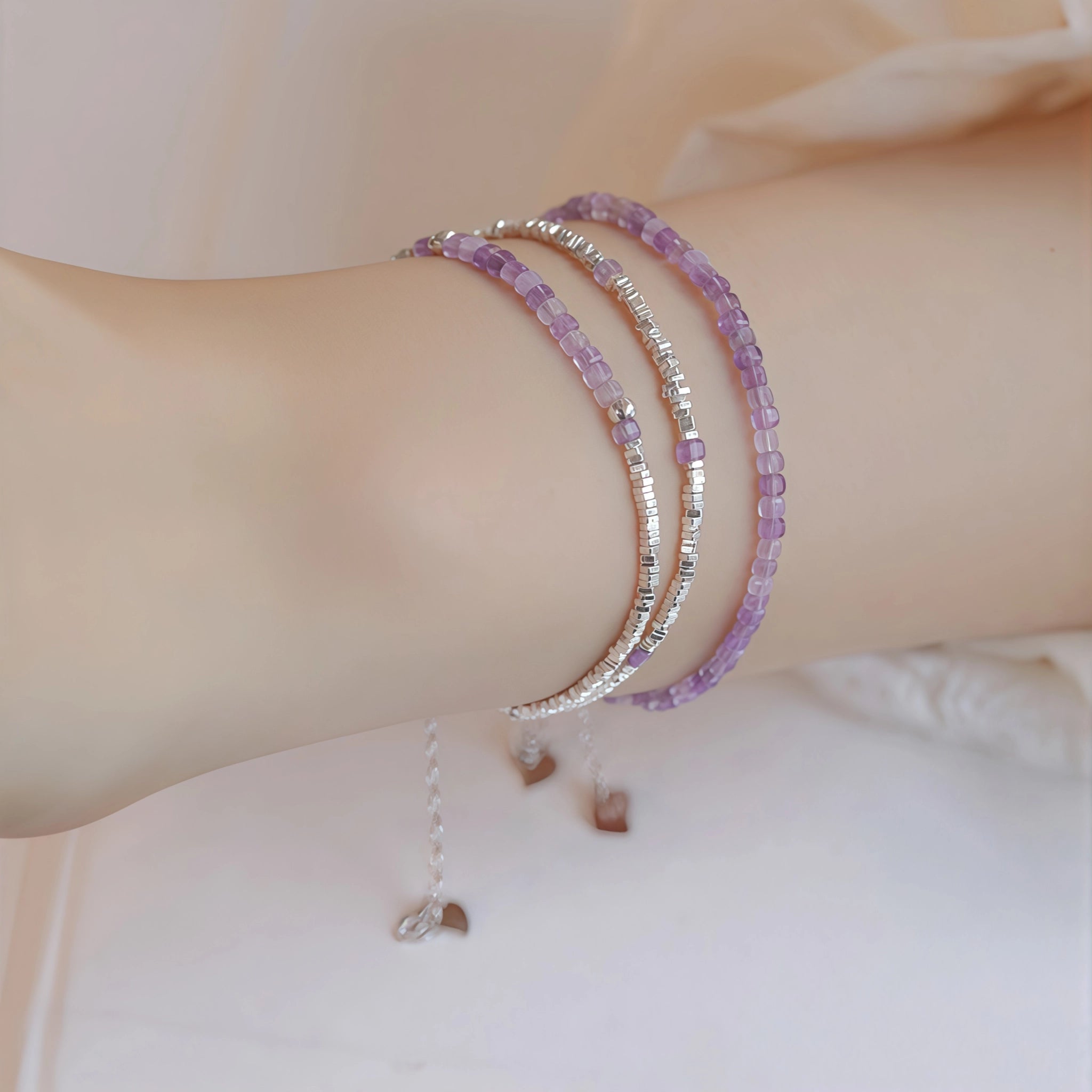 Collier en cristal naturel couronne vintage