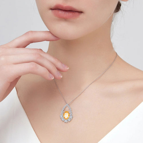 Collier en cristal naturel Aurora Wish