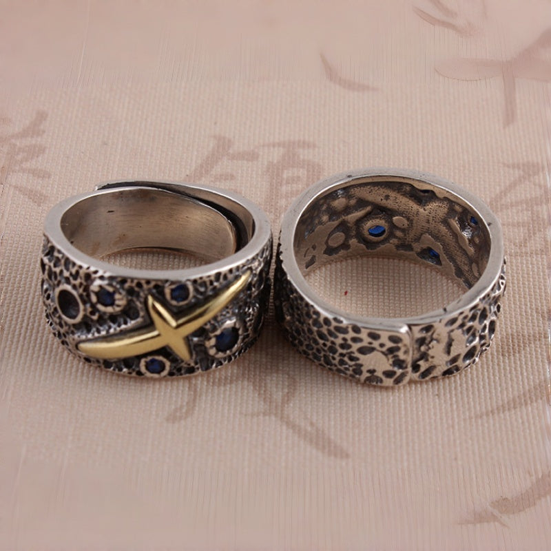 Bague en améthyste naturelle irrégulière – Calme l'esprit, approfondit l'intuition, attire la paix