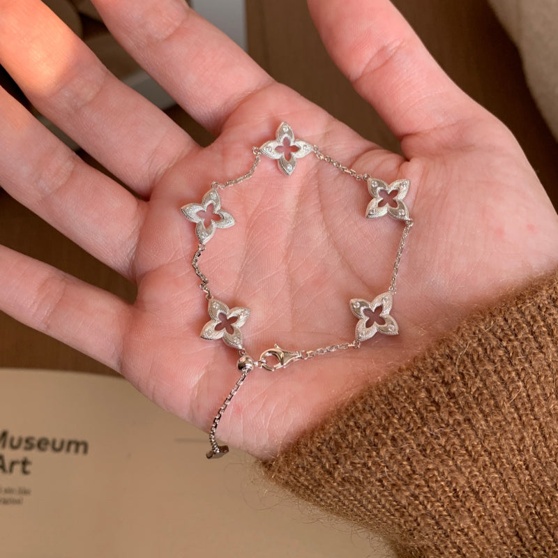 Améthyste Citrine Étoile Perle – Alignez Richesse & Intuition