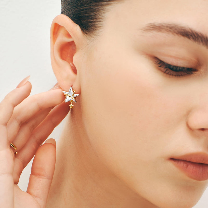 Polaris Mother-of-Pearl Earrings