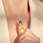 Collier en cristal naturel « Succès Joyeux »