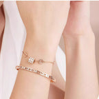 Roman Numerals Slim Waist Bracelet, Exclusive Ggentleness and Elegance for Yourself