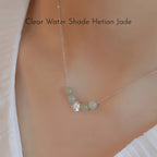 Collier à ajustement facile en quartz clair - Pureté intérieure et expression claire