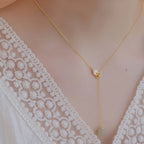 Collier à ajustement facile en quartz clair - Pureté intérieure et expression claire